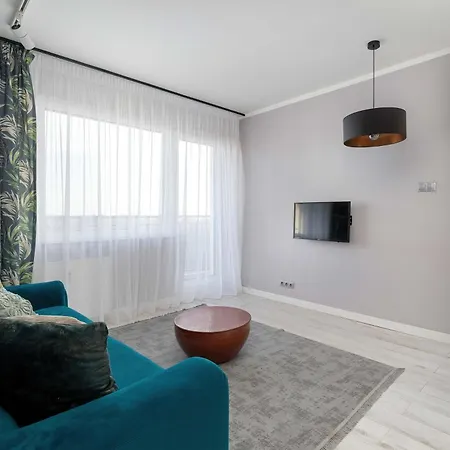 Apartament Modern City View Apartment In Szczecin With Balcony & Workspace By Noclegi Renters Szczecin