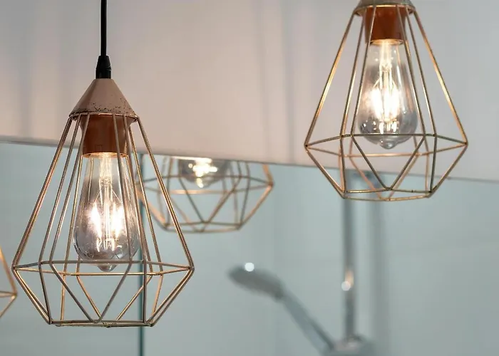 Modern City View Apartment In Szczecin With Balcony & Workspace By Noclegi Renters Apartament Szczecin